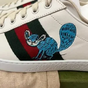 Gucci | Shoes | Nib Gucci Mens Freya Hartas Ace Sneaker In  display picture 1